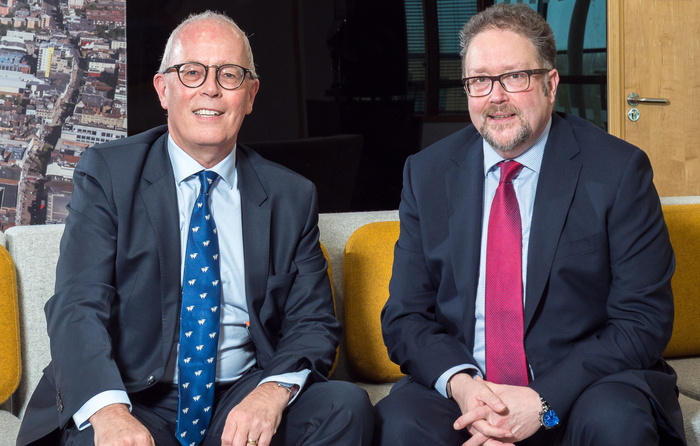 Gentoo Group Chair, Keith Loraine OBE (left), with Gentoo Chief Executive Officer, Nigel Wilson.